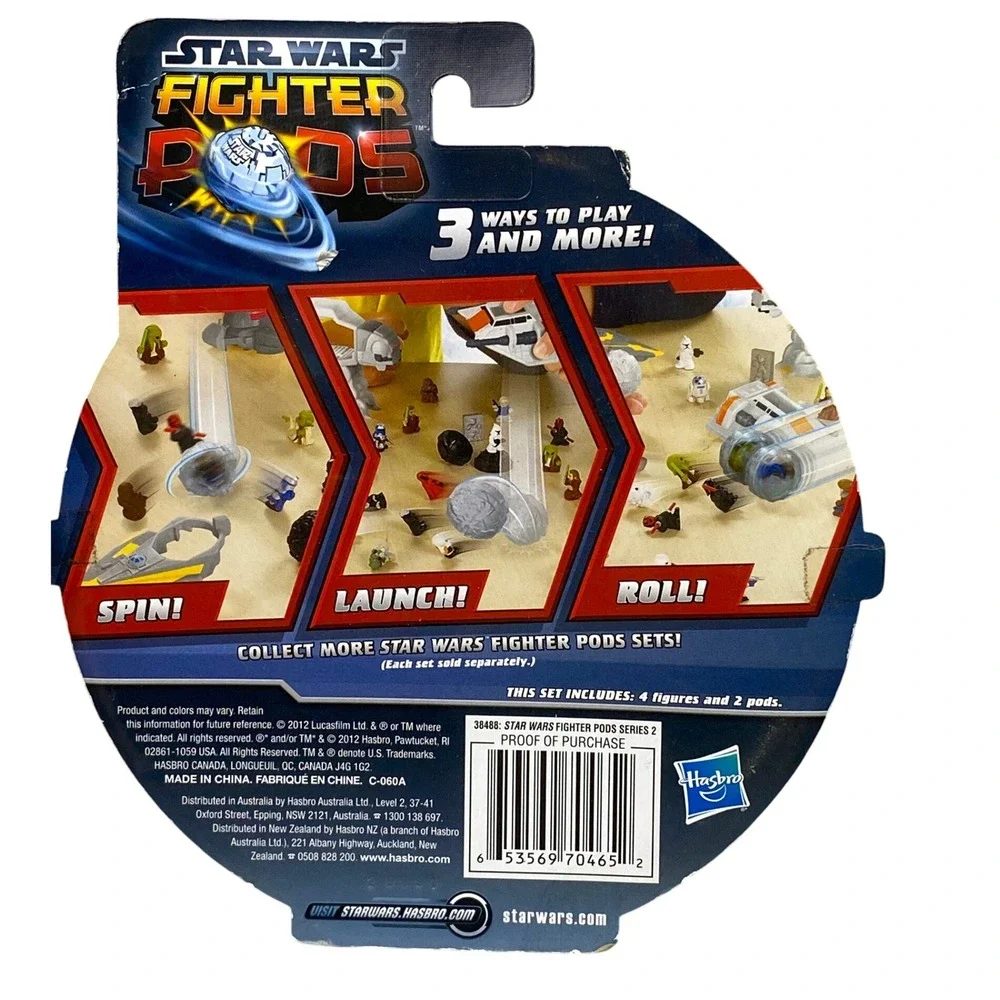 2 Star Wars Fighter Pods Series 2 Micro Heroes Mega Battles Toy‎ Figures New